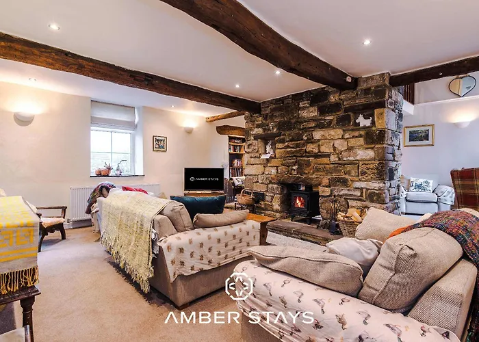 Sunny Side Barn In North Yorkshire By Amber Perfect For Big Groups And Leisure Stays, Sleep 8 And Parking Hébergement de vacances