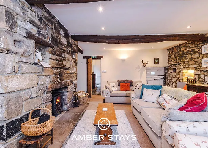 Sunny Side Barn In North Yorkshire By Amber Perfect For Big Groups And Leisure Stays, Sleep 8 And Parking Hébergement de vacances Cracoe